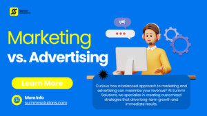 Marketing vs. Advertising